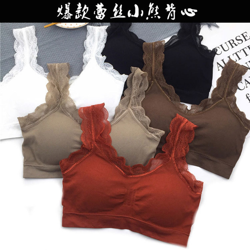 Strapless Bra Backless - 3D seksi dantel iç çamaşırı dikişsiz