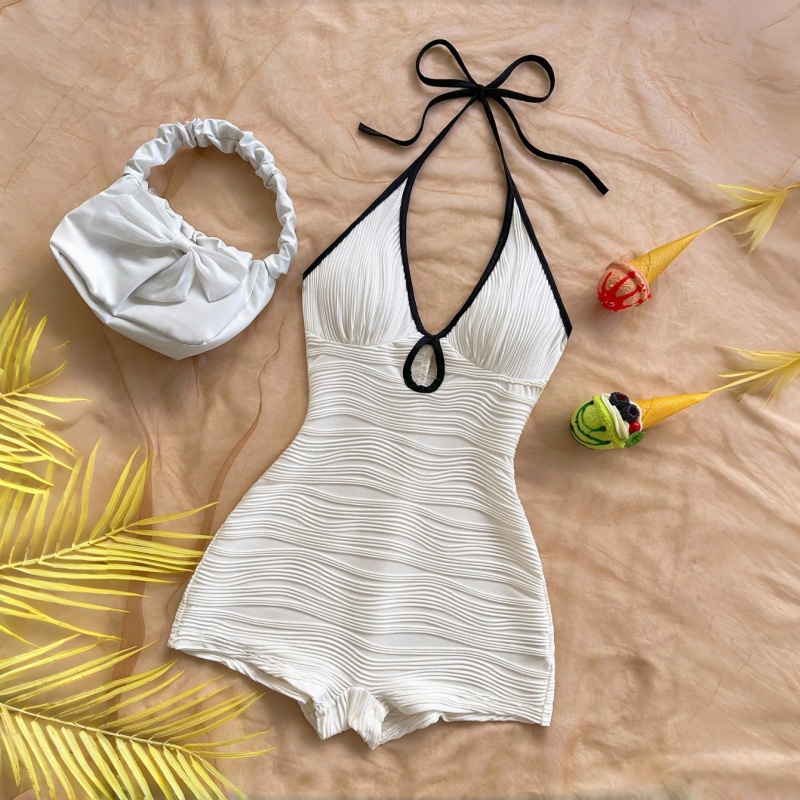 Shapewear Bodysuit Firm - Şeffaf Halter Yaka Body | Kadınlar