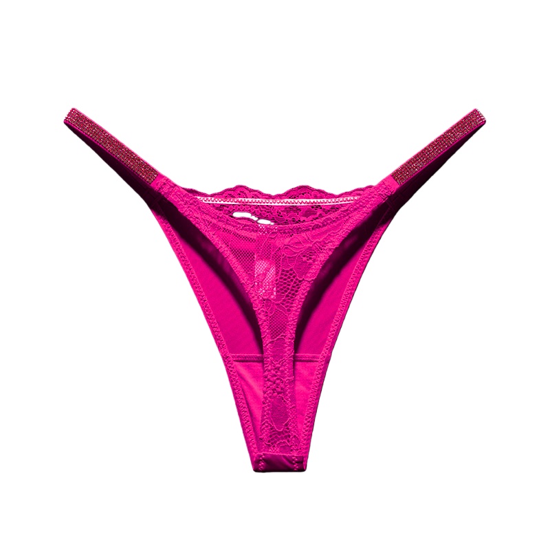 Seamless Underwear Women - Yapay elmaslı dantel seksi kızlar kadın