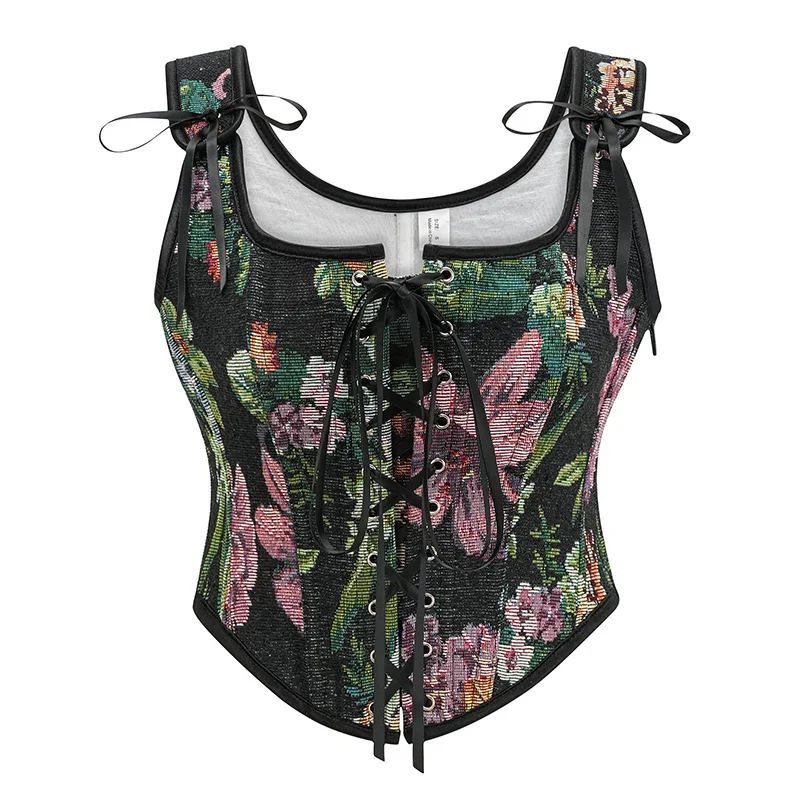 Vintage gotik kadınlar korsele - Corset Waist Cinch incelemesi ve fiyatı