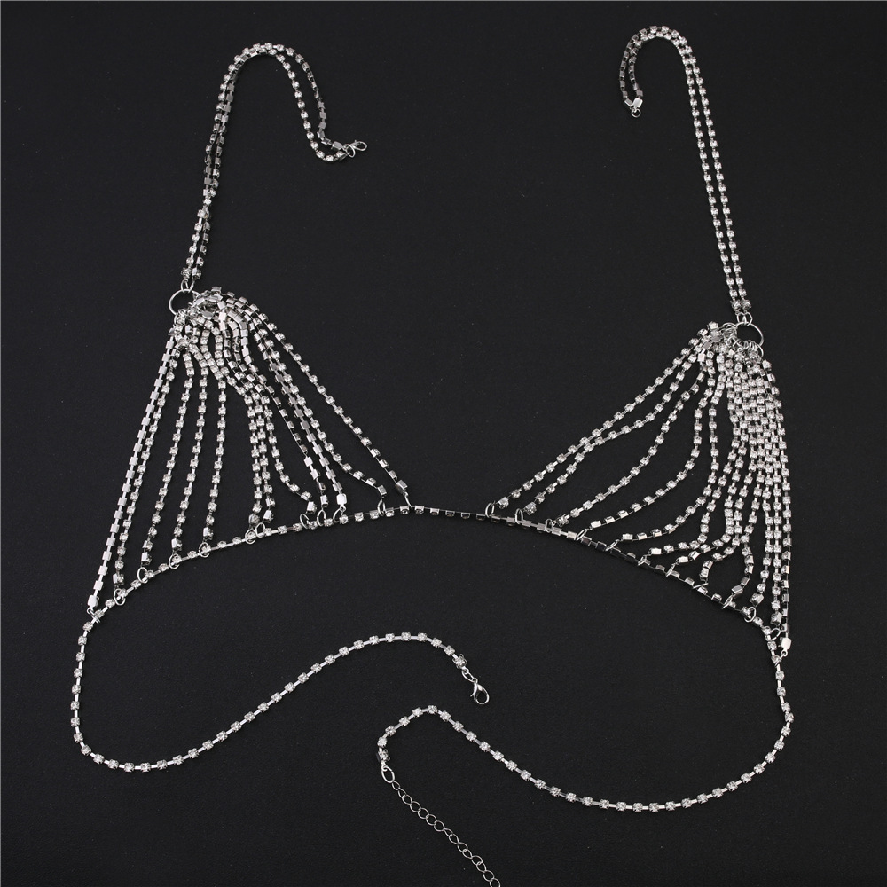 Lüks kalp kristal Bikini vücut - Thong Bikini Women incelemesi ve fiyatı