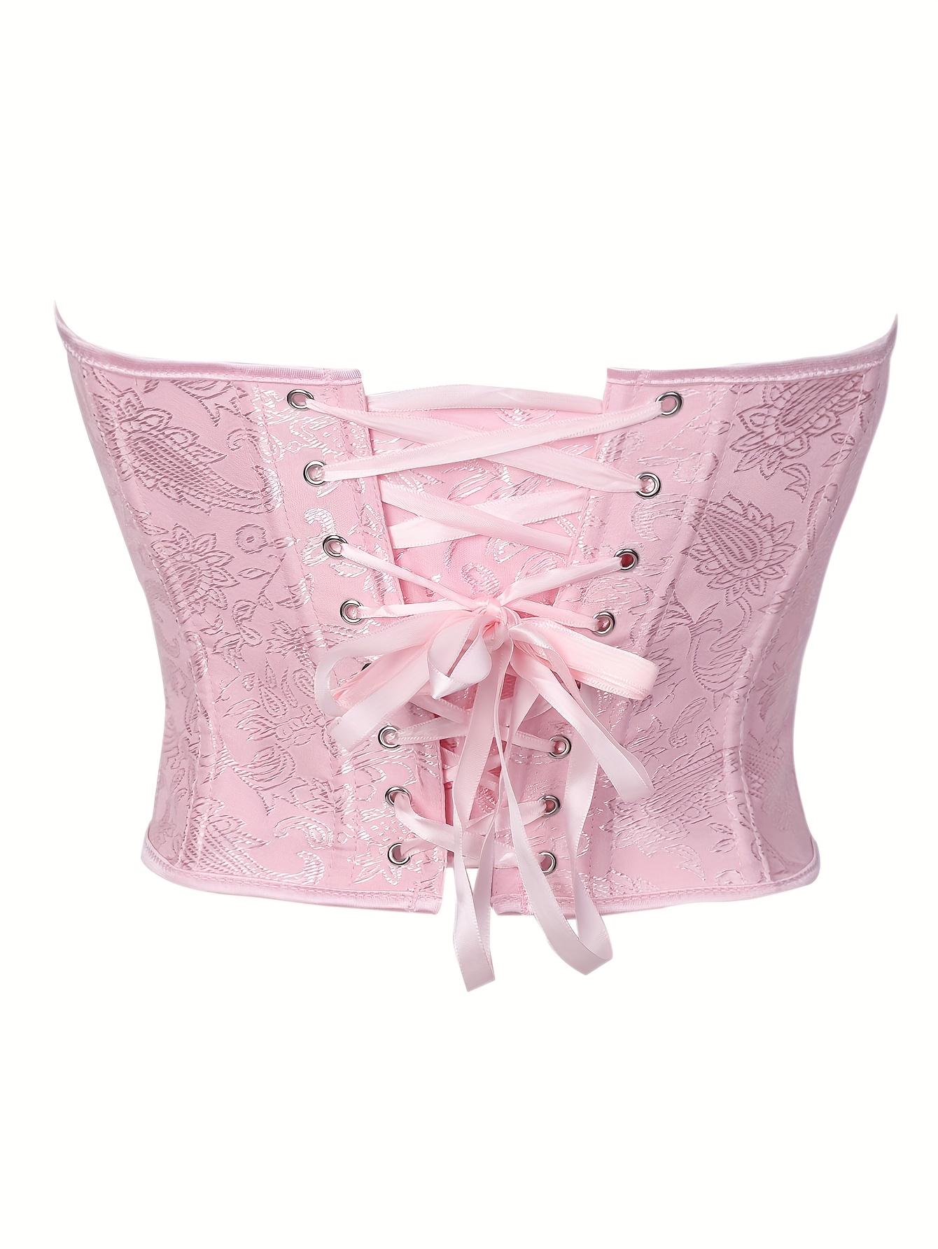 Pembe Korse Gotik Viktorya Dön - Strapless Bra Backless incelemesi ve fiyatı