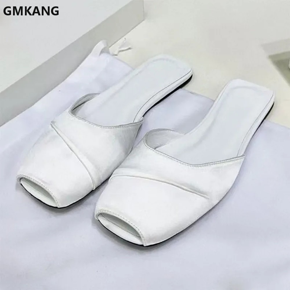 GMKANG Kadın Saten Kare Burun  - Slip Dress Satin incelemesi ve fiyatı
