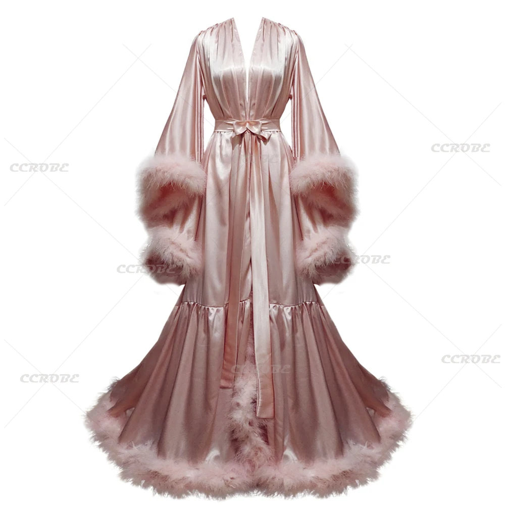 Kadınlar için bornoz Flare kol - Robe Silk Women incelemesi ve fiyatı