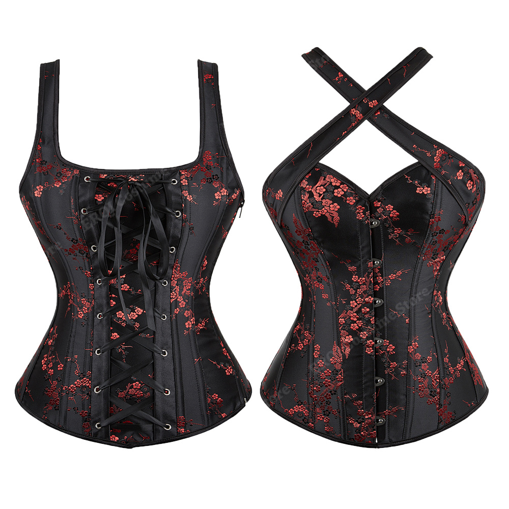 Kadınlar için askıları ile kor - Corset Waist Cinch incelemesi ve fiyatı